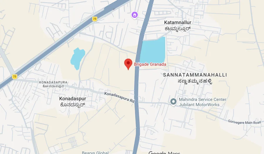 Brigade Granada Location Map